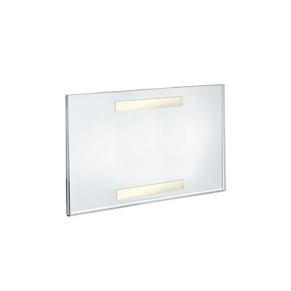 11"W x 7"H Sign w/ Adhesive Tape, PK10